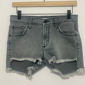James Jeans Women's Hi-Lo Shorts Smoke Color Size 26